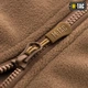 Куртка M-Tac флисовая Windblock Division Gen.II Coyote Brown 2XL - изображение 7