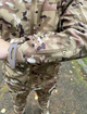 Мужской камуфляжный тактический демисезонный костюм Softshell Multicam на флисе: Куртка и Брюки - изображение 4