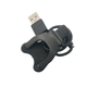 Універсальний USB кабель для заряджання смарт-годин / 2 Pin, 3 mm / 30 см. / Чорний - зображення 3
