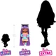 Барби Экстра Мини в блестящем платье Barbie Extra Minis Wearing Shimmery Dress HJK67 - зображення 5