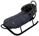 Зимовий конверт Bair Alaska Thermo NR-2 indigo blue темно-синій - зображення 10