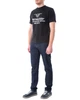 Футболка чоловіча TRUSSARDI JEANS (52T00595-1T005651-K299/22) Чорний XXL - изображение 2
