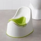 Горщик зелено-білий Ikea LOCKIG 601.931.28 - изображение 4