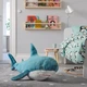 М"ягка іграшка, акула Ikea BLÅHAJ 303.735.88 - изображение 3