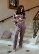 Тёплый женский костюм-пижама для дома 1000343 XL-2XL (52-54) Мокко - изображение 3