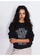 Свитшот H&M XS Черный 1062660_11 - изображение 2