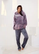 Тёплый женский костюм-пижама для дома 1000454 2XL-3XL (56-58) Серый - изображение 1