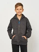 Детская теплая толстовка Minoti 15Fleece 17 39526KID 80-86 см Серая (5063025173642) - изображение 1