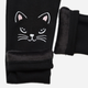 Детские теплые зимние лосины на меху для девочки Smile Time Black Kitten ZW5-15-1-1 110 Черные (2000000026275) - изображение 3