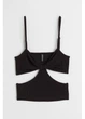 Топ H&M M Чорний 1076164 - зображення 1