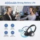 Беспроводная Bluetooth гарнитура New Bee BH58 с кнопками управления и шумоподавлением - изображение 8