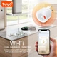 Умный датчик утечки газа и пожарной безопасности белый с сиреной WiFi Tuya - 901865 - изображение 4