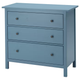 Комод HEMNES на 3 шухляди IKEA 305.739.50 синій - изображение 1