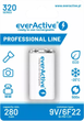 Акумулятор everActive 6F22/9V Ni-MH 320 mAh 1 шт. Ready-to-use (EVHRL22-320) - зображення 1