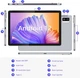 Планшет 10.1" Full HD Jumper EZpad M10 8/128Gb 8 ядер Android 12 6000 mAh Серый - изображение 2