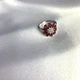 Срібна каблучка з натуральним рубіном 3.93ct, вага виробу 4,63 гр (2058236) - зображення 2