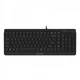 Клавіатура A4Tech Fstyler FK15 Ukr Black (FK15 (Black)) - зображення 1