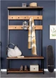 Дизайнерская Напольная вешалка в стиле Loft Design 110x30x180h Черный/Дерево ATL122 - изображение 7