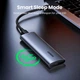 Зовнішній корпус UGREEN кишеня для жорсткого диска M.2 NVMe SSD Enclosure 10 Гбіт/с USB C 3.2 (CM400) - зображення 6