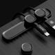 Магнітний органайзер тримач для проводів Baseus Peas Cable Clip Black - зображення 4