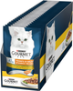 Упаковка влажного корма для кошек Purina Gourmet Perle Gravy Delight Мини филе в соусе с курицей 26 шт по 85 г (8445291188273) - изображение 1
