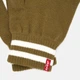 Рукавички жіночі в'язані Levi's Ben Touch Screen Gloves 222283-798-92 S Army Green (7626725539491) - зображення 3