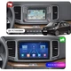 Штатная магнитола 9" Lesko для Volkswagen Sharan II Рестайлинг 2015-н.в. 6/128Gb 4G Wi-Fi GPS Top - изображение 2