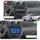 Штатная магнитола 9" Lesko для Chevrolet Nubira 2003-2010 6/128Gb 4G Wi-Fi GPS Top Шевролет - изображение 3