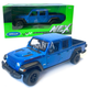 Игрушечная машинка металлическая WELLY 1:27, 2007 JEEP GLADIATOR, синий, 19.5*6.5*6.5 см (24103W) - изображение 1