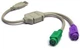Переходник адаптер PS2 PS/2 на USB клавиатура и мышь - изображение 1