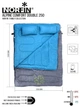Спальний мішок-ковдра Norfin Alpine Comfort Double 250 (NFL-30240) - изображение 2