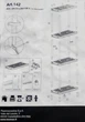 Стелаж пластиковий 4 полиці 60х30х138 см Toomax для інструменту, взуття, у ванну, на кухню - зображення 8