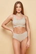 Комплект белья: бюстгальтер push-up и трусики слип Obrana 70B-C/S Бежевый-04 (90559) - изображение 1