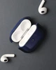 Шкіряний чохол MERE для Apple AirPods 3 Синій - зображення 3