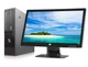 Комплект ПК: Fujitsu Esprimo E700 E85+ SFF / Intel Core i3-2120 (2 (4) ядра по 3.3 GHz) / 8 GB DDR3 / 320 GB HDD / Intel HD Graphics 2000 / DVD-ROM + Монітор HP 2011x / 20" (1600x900) TN / 1x DVI, 1x VGA б/в - зображення 1