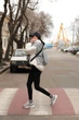 Утеплённые женские лосины со строчками Akta Trend размер XL ( 1049_XL ) - изображение 6