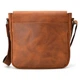 Мужская кожаная сумка через плечо RB-0002-3md TARWA коньячная - изображение 3