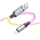 Кабель Hoco U112 RGB-підсвічування Gray - изображение 5
