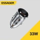 Автомобільний зарядний пристрій Essager 33W Швидка зарядка PPS+PD3.0 Type-C Quick Charge 3.0 USB (699385123411) - зображення 1