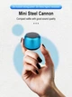 Портативная Bluetooth мини-колонка M1 Bt 5.0 200мАh 3W TWS объемный звук металический корпус c ремишком Blue - изображение 5