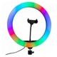 Кольцевая светодиодная лампа RGB LED RING MJ26 26 см с YO-989 держателем телефона - изображение 9