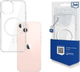 Etui plecki 3MK MagCase z Magsafe do Apple iPhone 14 Clear (5903108476430) - obraz 1