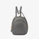 Сумка-рюкзак женская кожаная маленькая Regina Notte Backpack 3492 Темно-серый - изображение 1