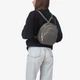 Сумка-рюкзак женская кожаная маленькая Regina Notte Backpack 3492 Темно-серый - изображение 2