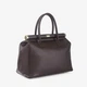Сумка женская кожаная саквояж средняя Regina Notte Travel bag 3201 Шоколад - изображение 3
