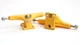 Подвески для фингерборда Just Skate FB V2 PRO Revers Kingpin Yellow 34 мм - изображение 2