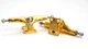 Подвески для фингерборда Just Skate FB V2 PRO Revers Kingpin Gold 34 мм - изображение 2