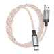 Кабель HOCO U112 Shine charging data cable for Type-C Gray - изображение 5