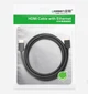 Кабель Ugreen HD104 HDMI to HDMI 1.4 4K@30Гц 5 м Black (10109_WV) - зображення 4