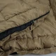 Спальный мешок армейский зимний до -20° широкий 85*205см с капюшоном спальник одеяло Койот - изображение 6